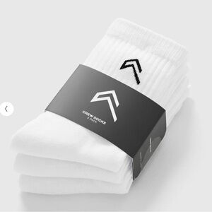 Oner active crew socks white USA 8-10